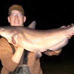 28.25 lb blue catfish