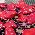 Cured liver drying on the rack