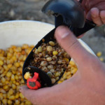 A Spomb won't let bait fly out the back in flight